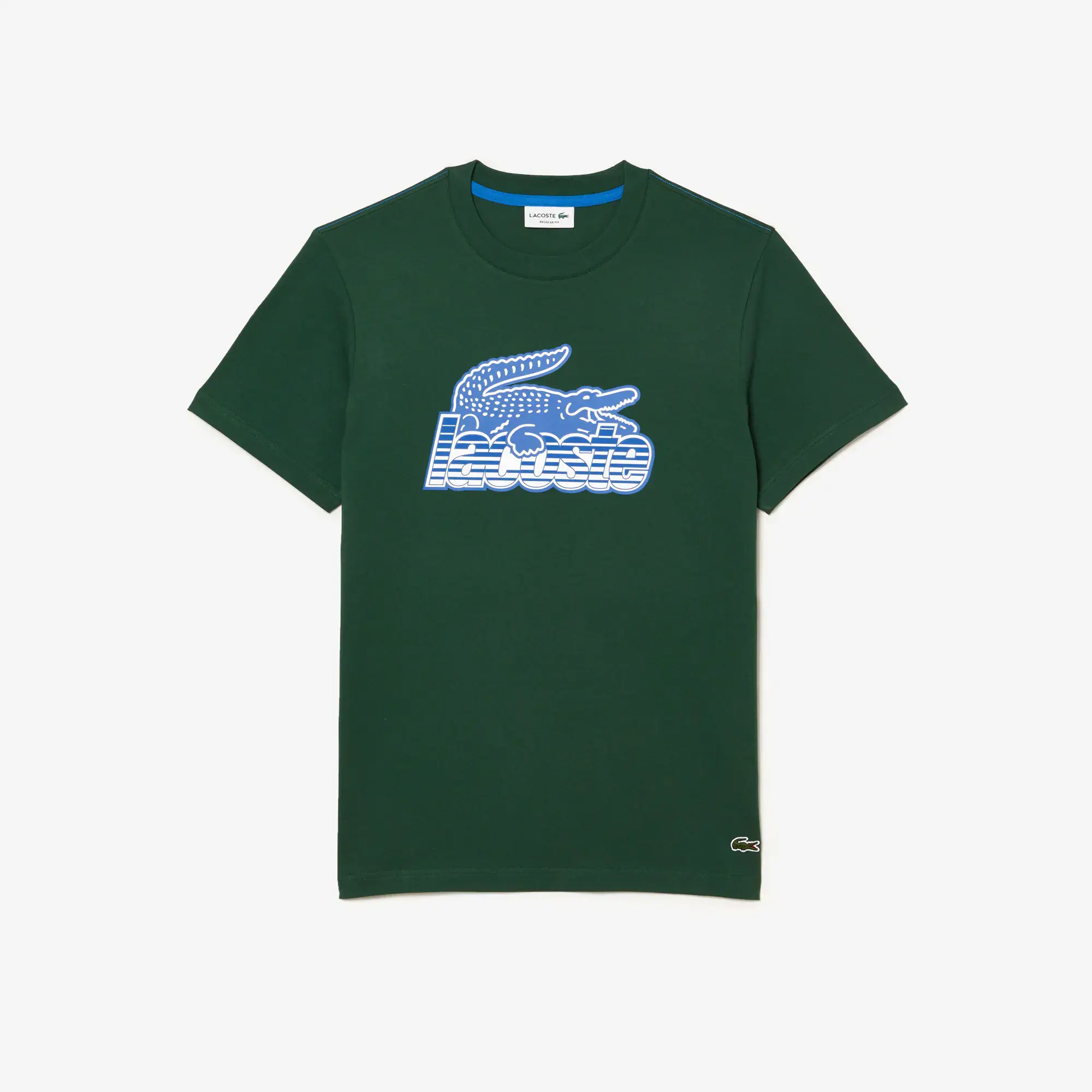 Lacoste Men’s Cotton Jersey Print T-Shirt. 2