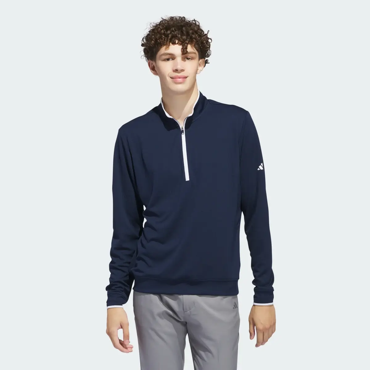 Adidas Lightweight Half-Zip Top. 2