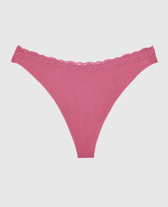 La Senza Ultrasoft Modal Thong Panty. 3