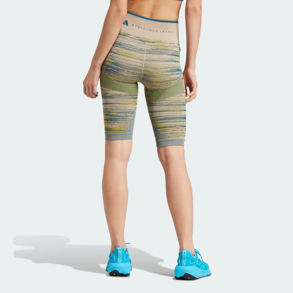 Adidas by Stella McCartney TrueStrength Seamless Yoga Bike Leggings. 3
