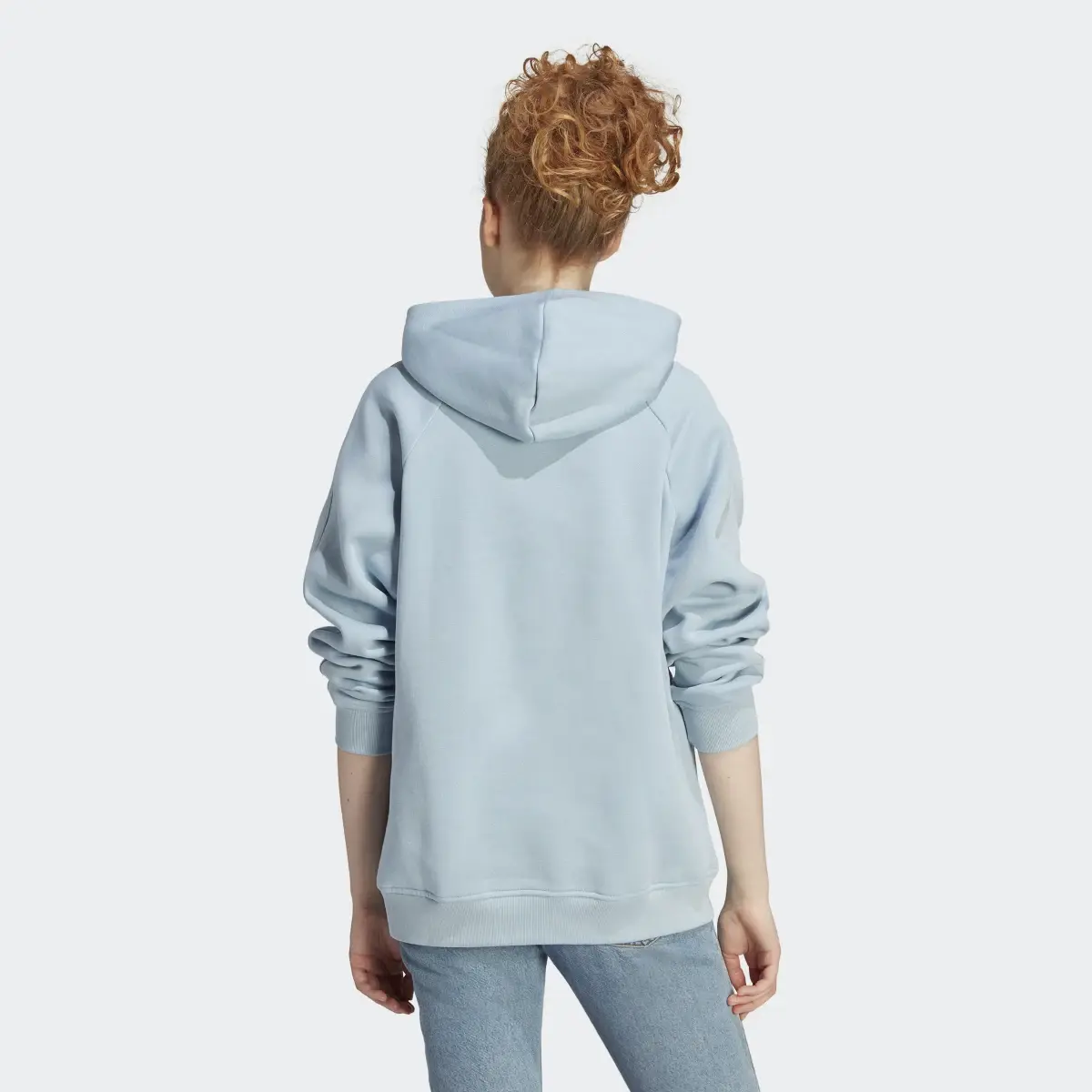 Adidas ALL SZN Fleece Boyfriend Hoodie. 3