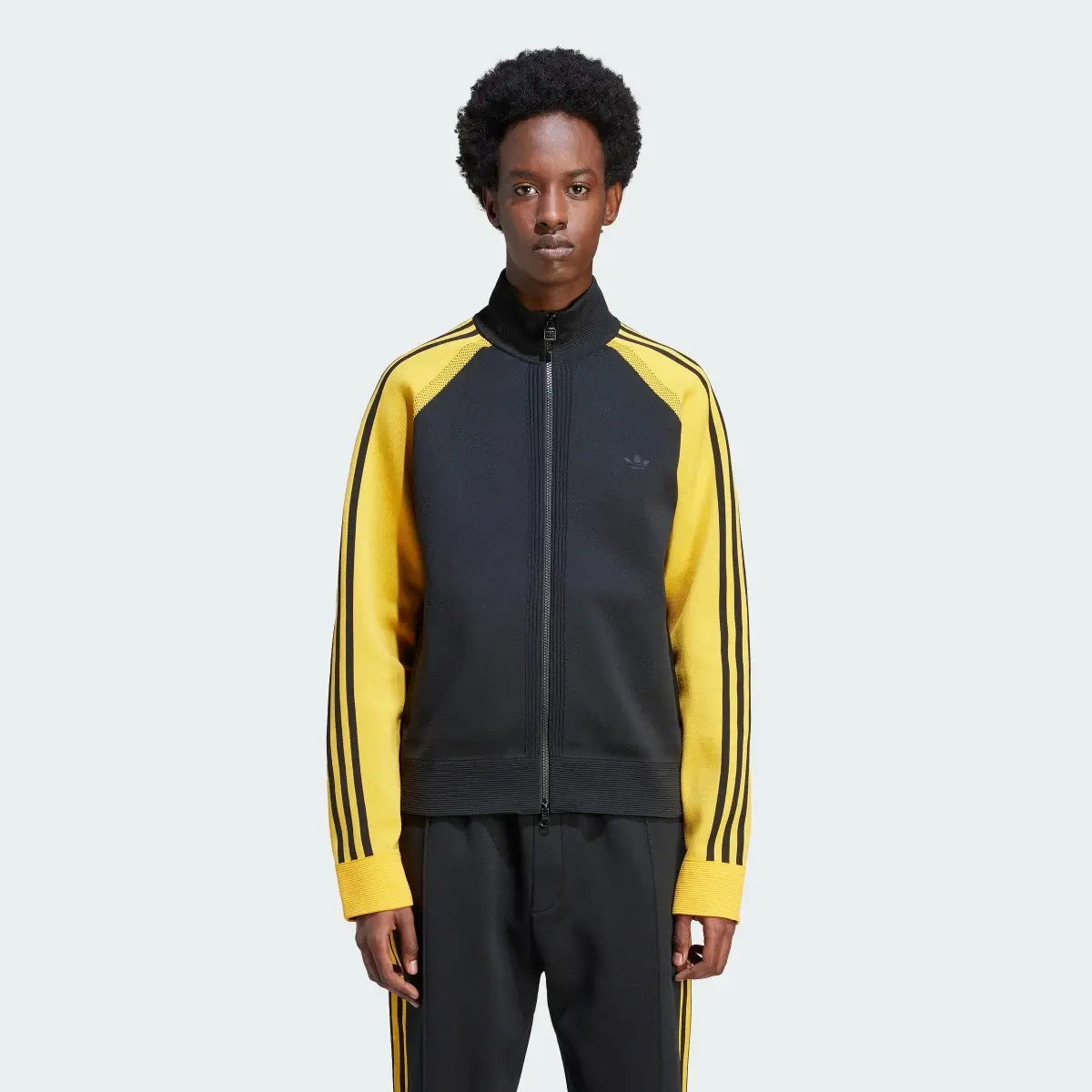 Adidas knit track jacket online