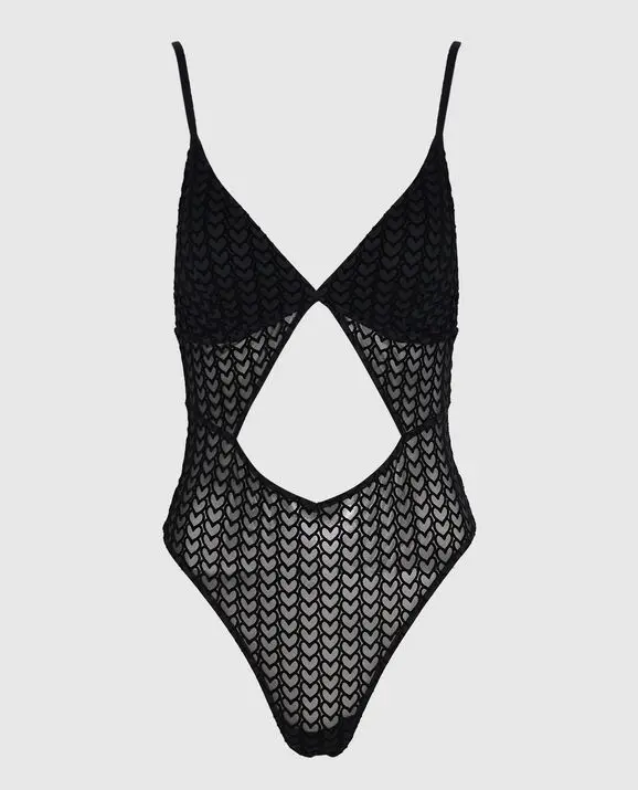 La Senza Unlined Mesh Bodysuit. 3