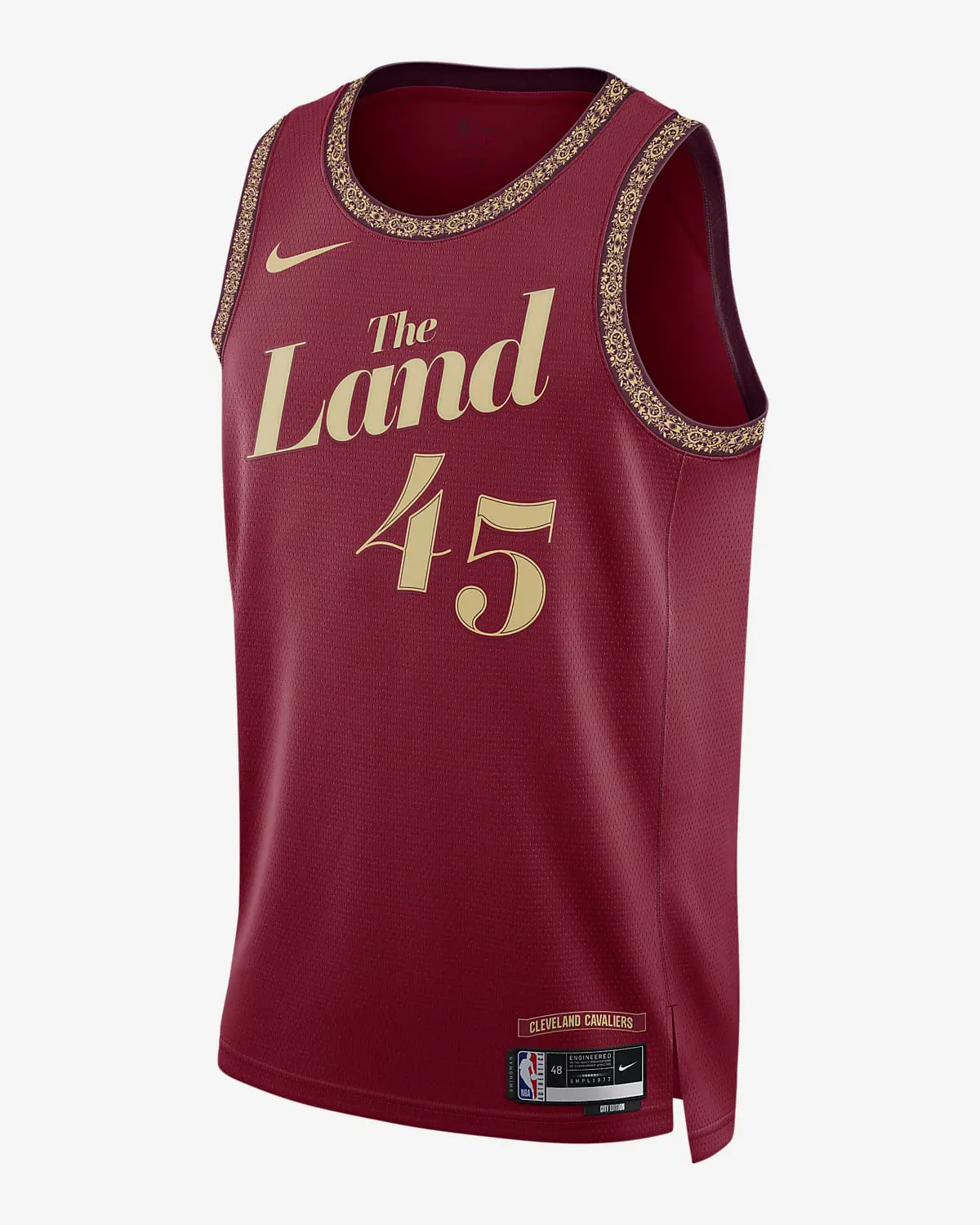 Nike Donovan Mitchell Cleveland Cavaliers City Edition 2023/24. 1