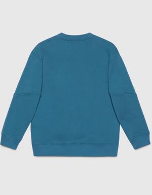 Children's cotton jersey sweatshirt