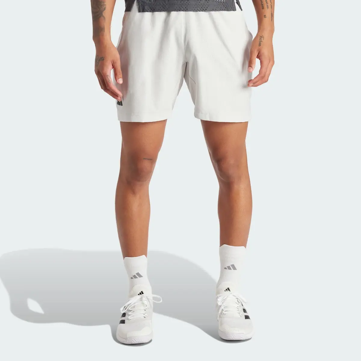 Adidas Tennis HEAT.RDY Shorts and Inner Shorts Set. 1