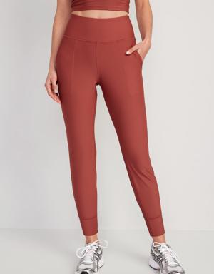 High-Waisted PowerSoft 7/8 Joggers for Women pink