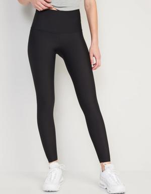 Old Navy Extra High-Waisted PowerSoft 7/8 Leggings black