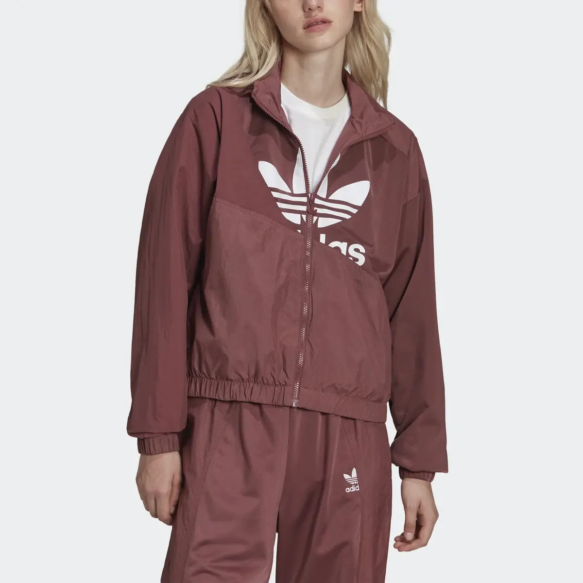 Adidas Adicolor Split Trefoil Track Top. 1