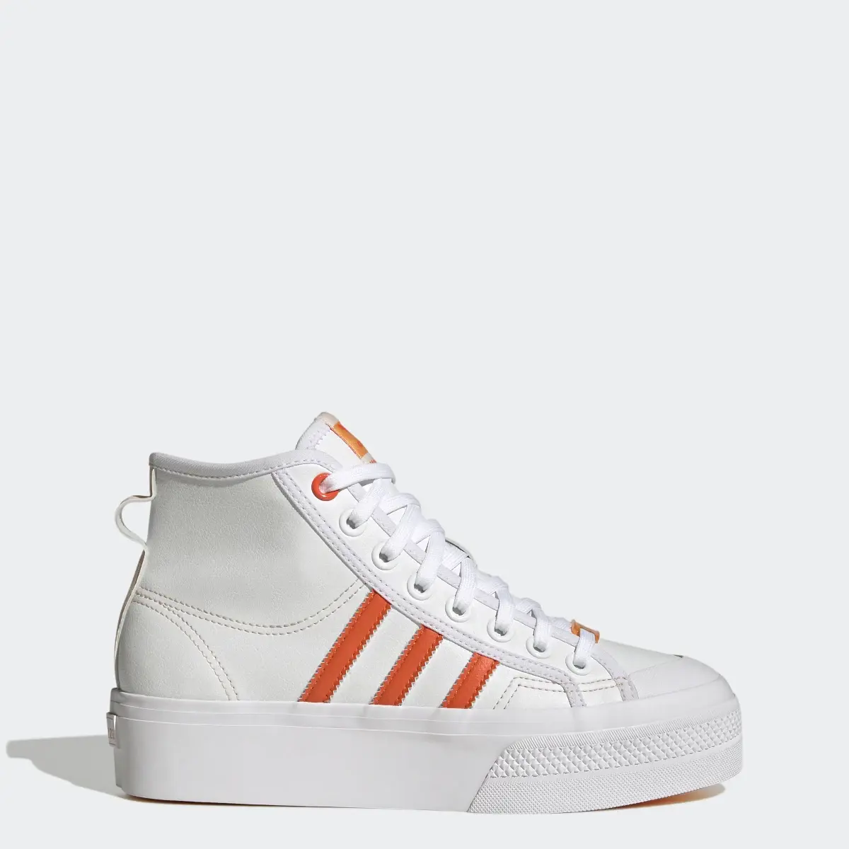 Adidas Nizza Platform Mid Vegan Shoes. 1