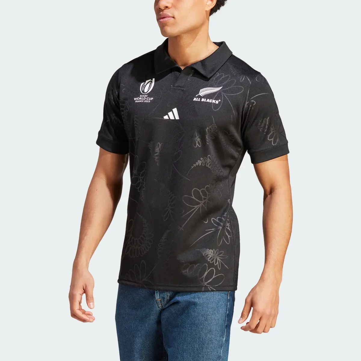 Adidas Camisola Principal dos All Blacks. 1