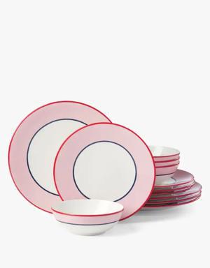 Make It Pop 12-Piece Assorted Dinnerware Set