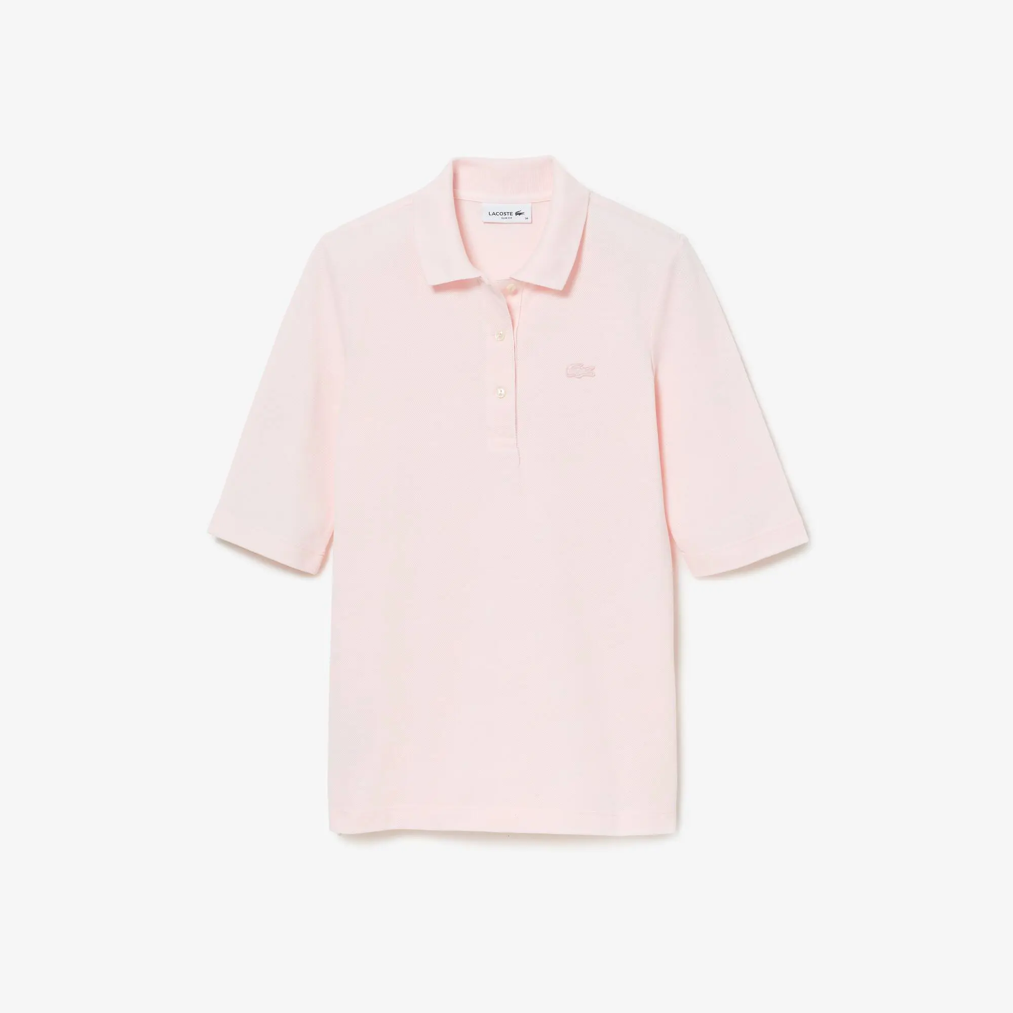 Lacoste Polo Lacoste slim fit à manches trois-quarts en coton souple. 2