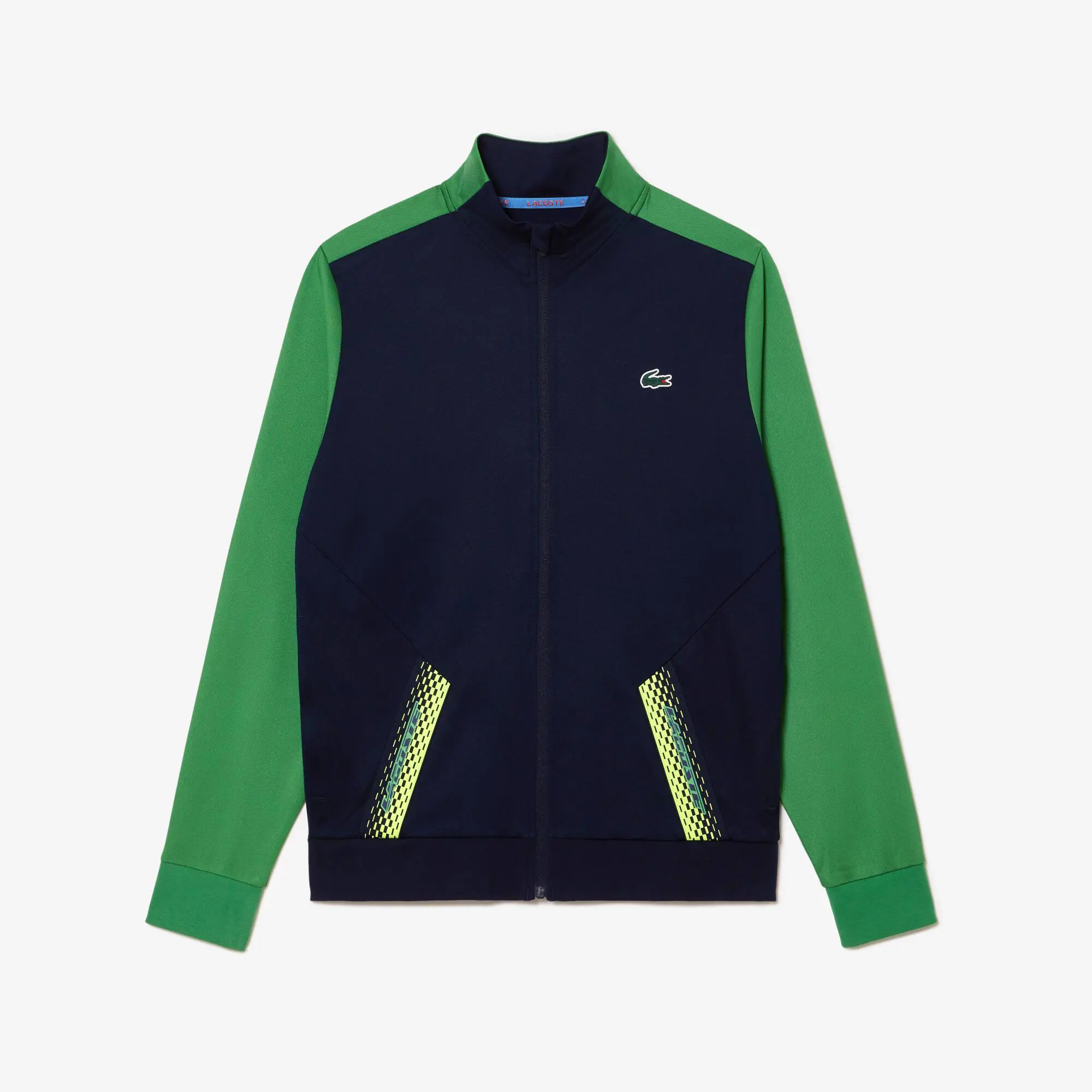 Lacoste Men’s Lacoste Tennis Zipped Ripstop Sweatshirt. 2