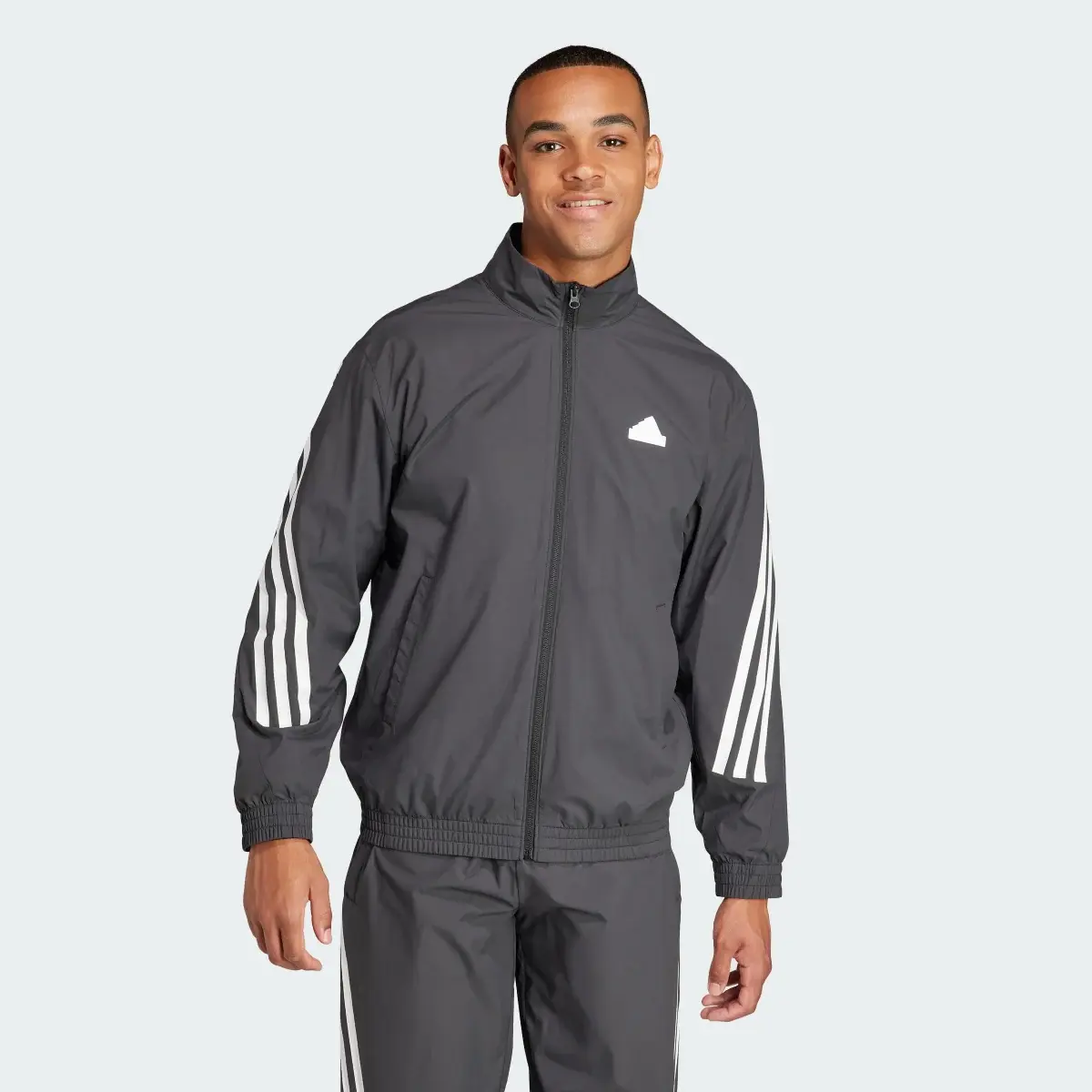 Adidas Future Icons 3-Stripes Woven Track Jacket. 2