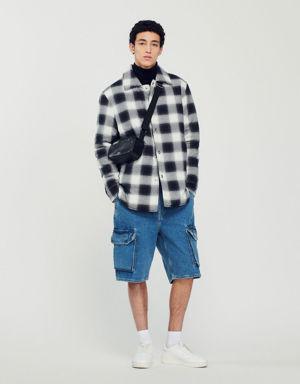 Quilted checked jacket Login to add to Wish list