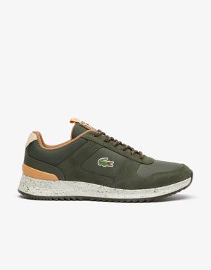 Men's Lacoste Joggeur 2.0 Leather and Nubuck Outdoor Shoes