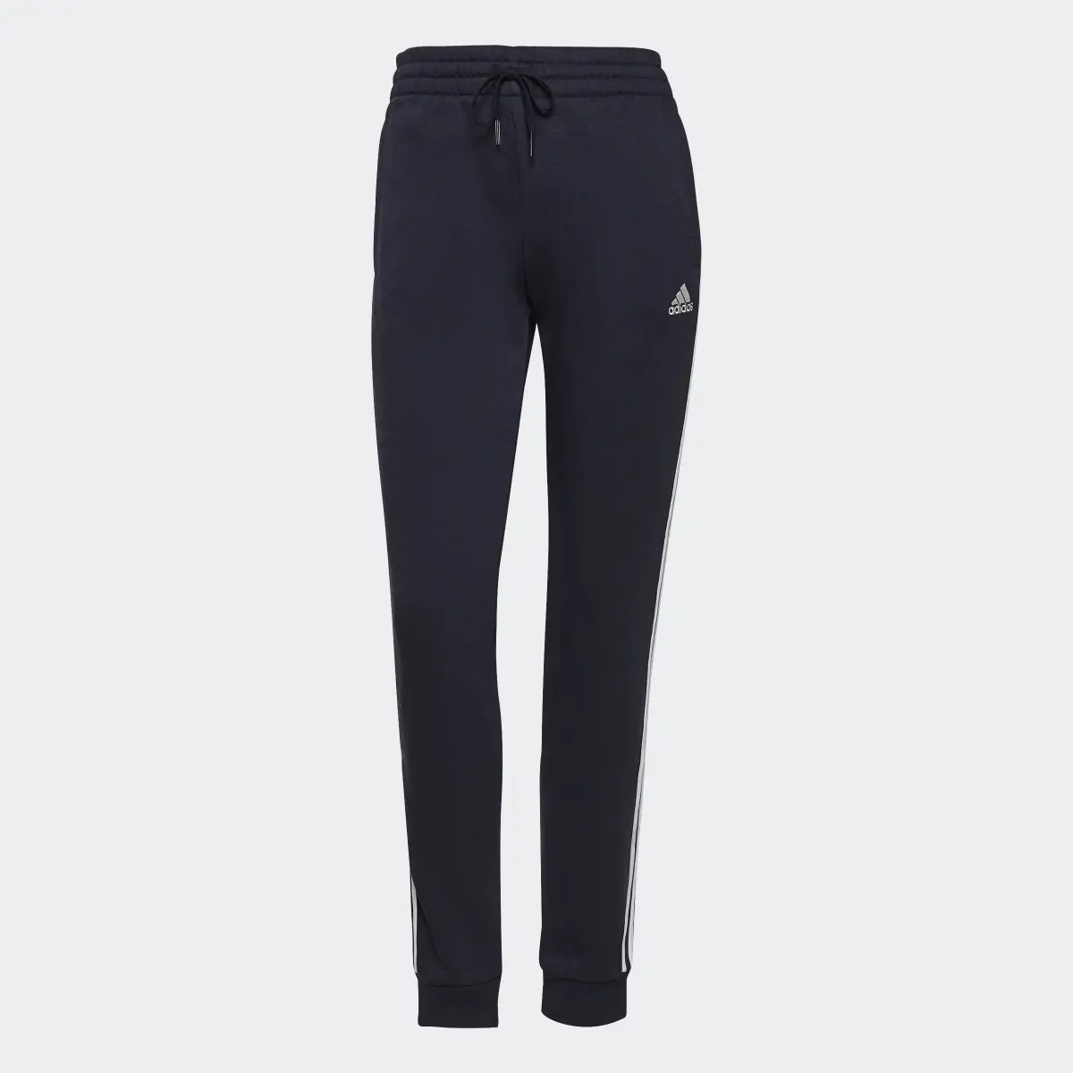 Adidas Essentials Fleece 3-Stripes Pants. 1