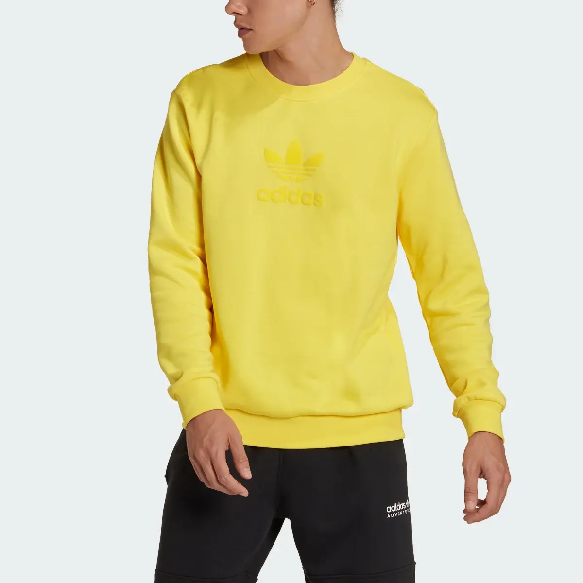 Adidas Trefoil Series Street Crew Sweatshirt. 1