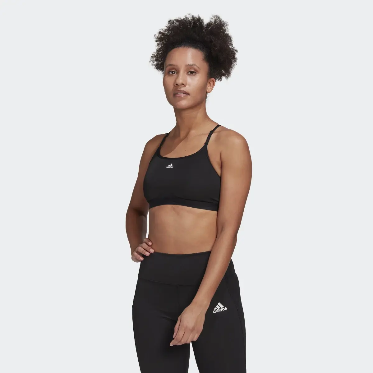 Adidas Aeroreact Training Light-Support Bra. 2