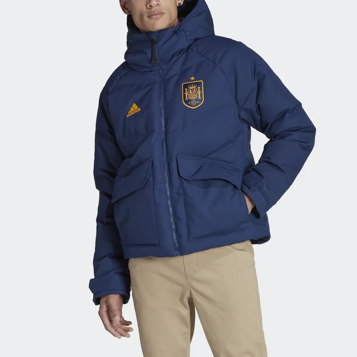 Adidas Spain Lifestyler Down Jacket. 1