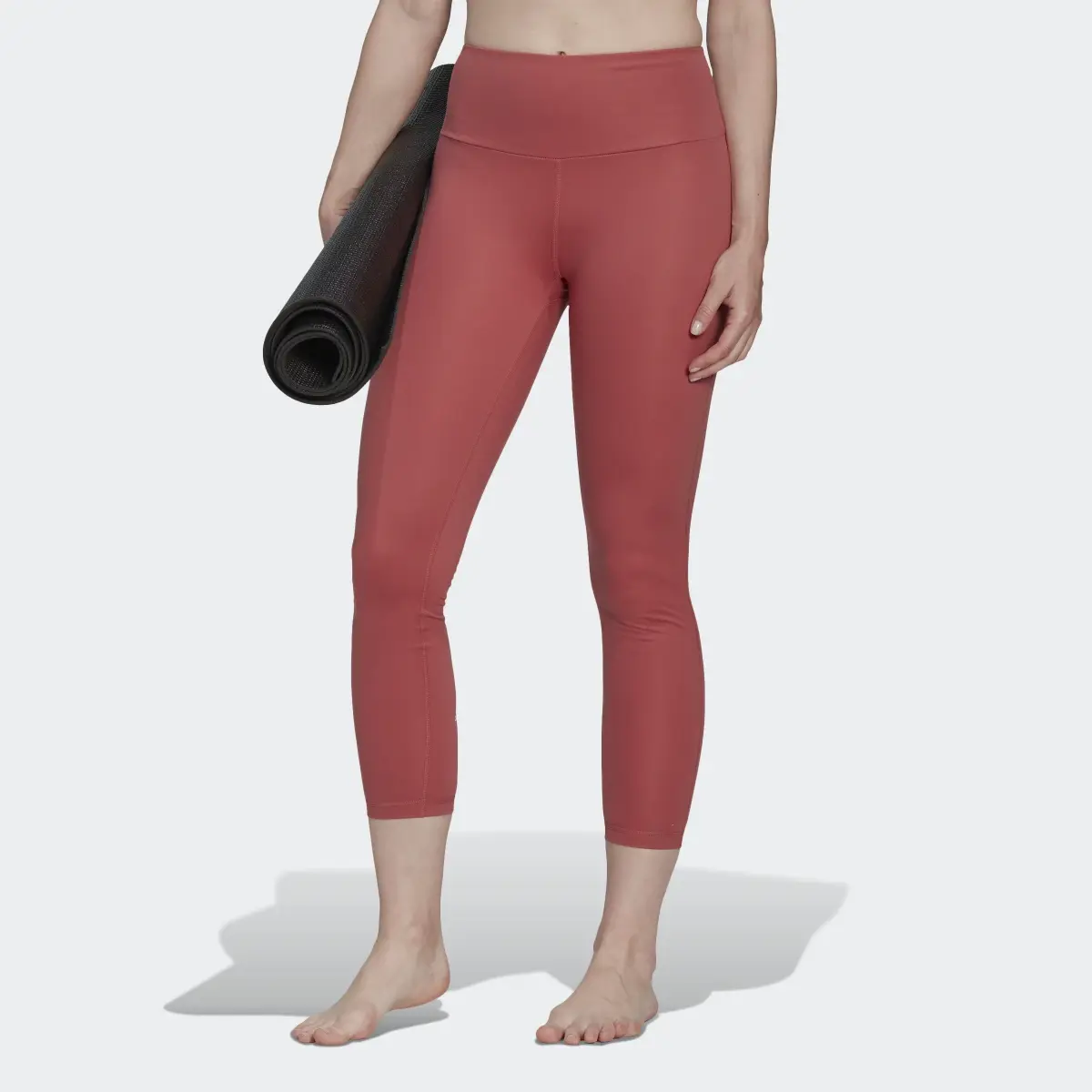 Adidas Yoga Essentials High-Waisted Leggings. 1