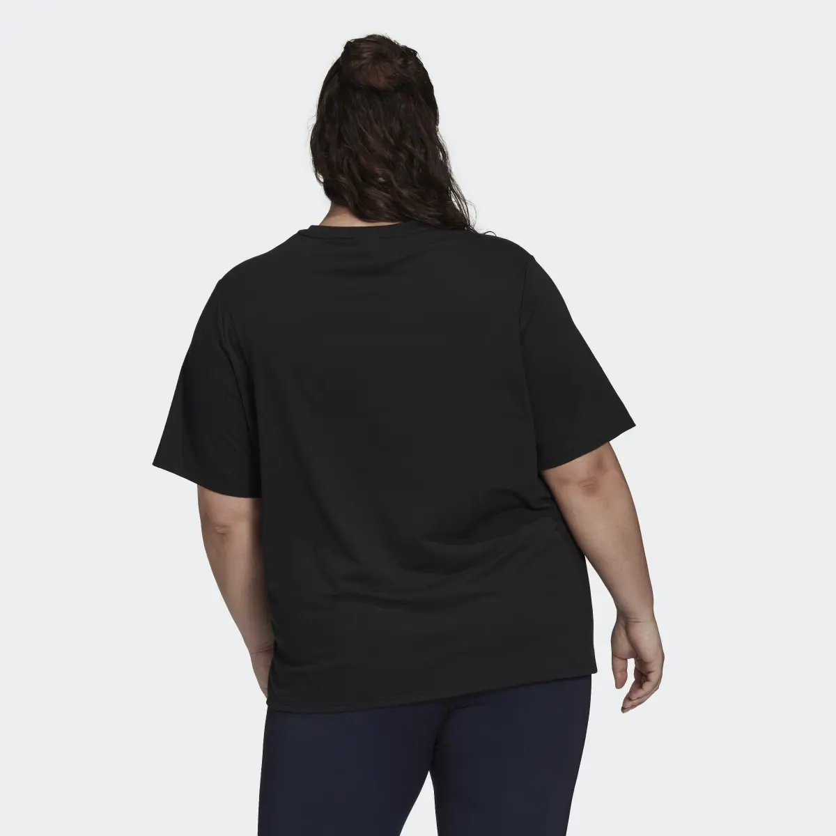 Adidas Train Icons 3-Streifen T-Shirt – Große Größen. 3