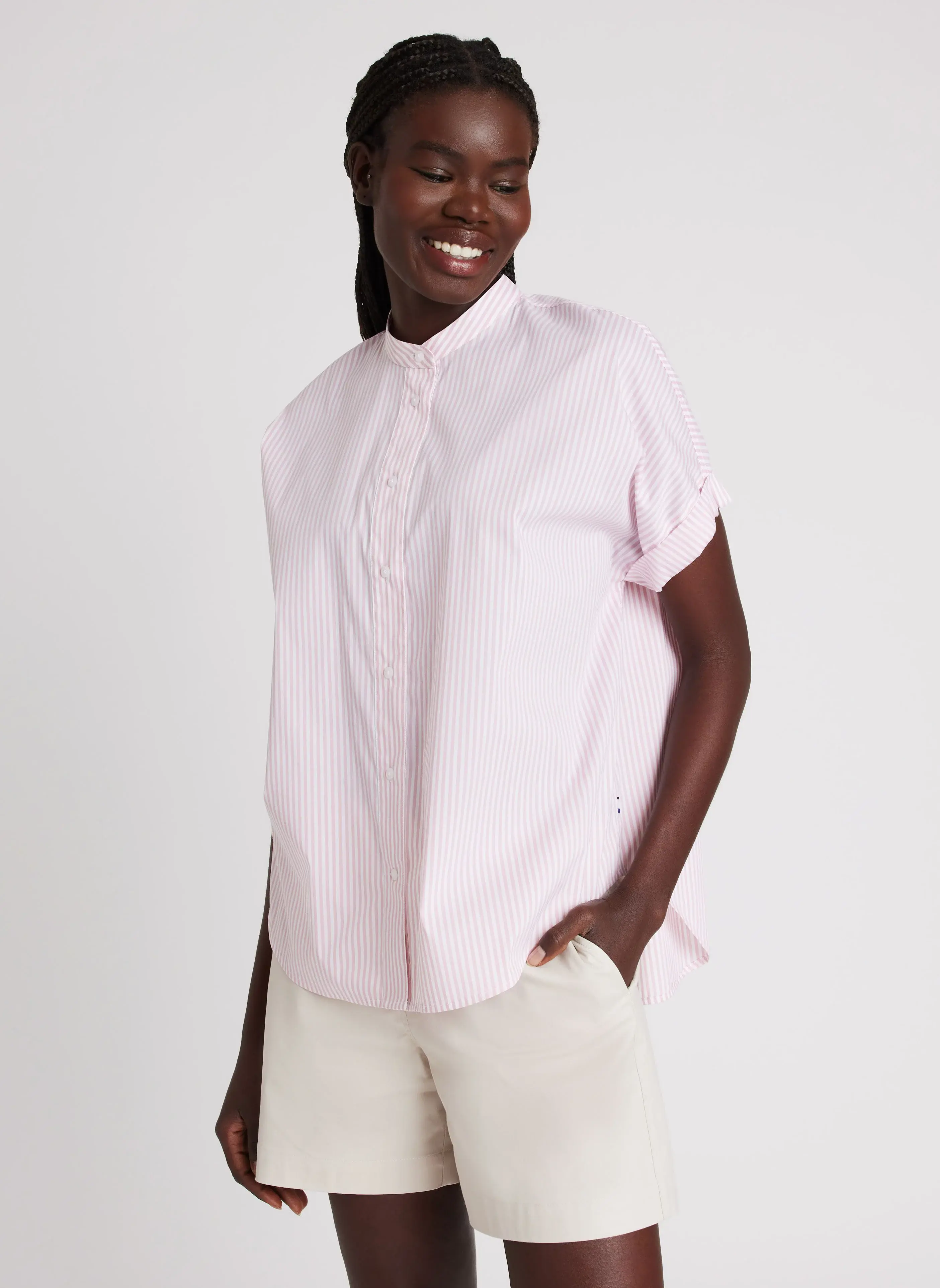 Kit And Ace Keep It Cool Short Sleeve Blouse. 1