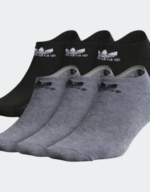 Trefoil No-Show Socks 6 Pairs