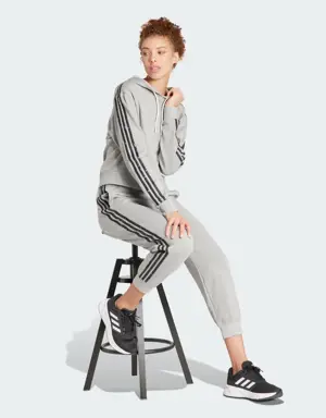 Adidas Pantalon 7/8 imprimé animal 3 bandes Essentials. 3 Adidas Pantalon 7/8 imprimé animal 3 bandes Essentials. 3