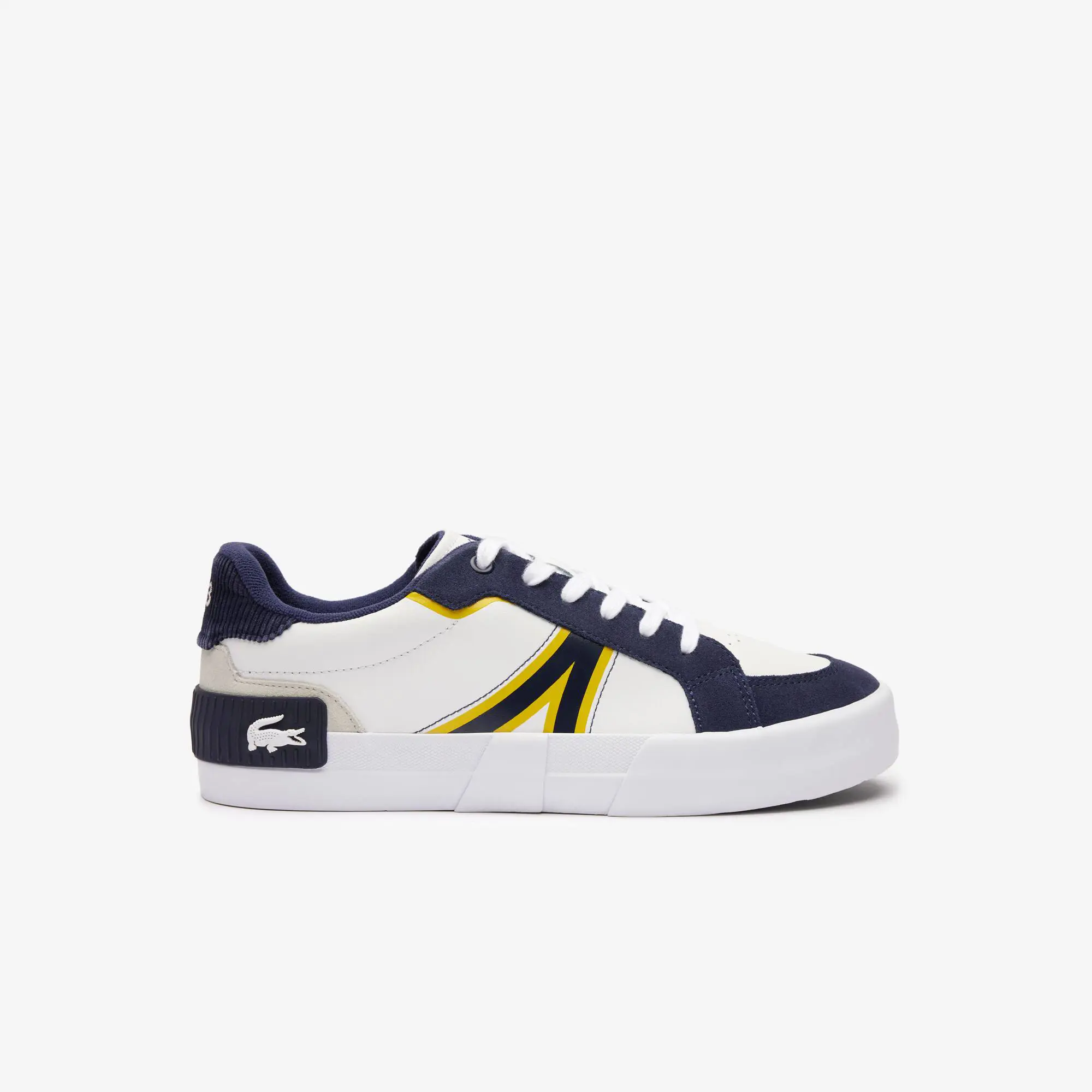 Lacoste Sneakers para hombre L004 en piel color block. 1 Lacoste Sneakers para hombre L004 en piel color block. 1