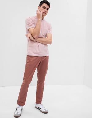 Modern Khakis in Slim Fit with GapFlex brown