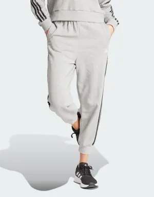 Adidas Pantaloni Essentials 3-Stripes Animal-Print 7/8
