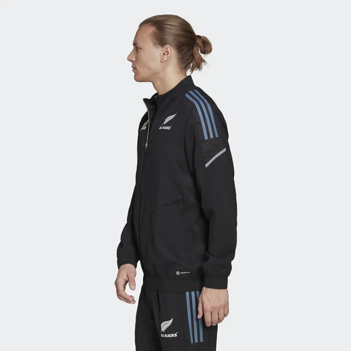 Adidas Veste de présentation de rugby All Blacks Primeblue. 3