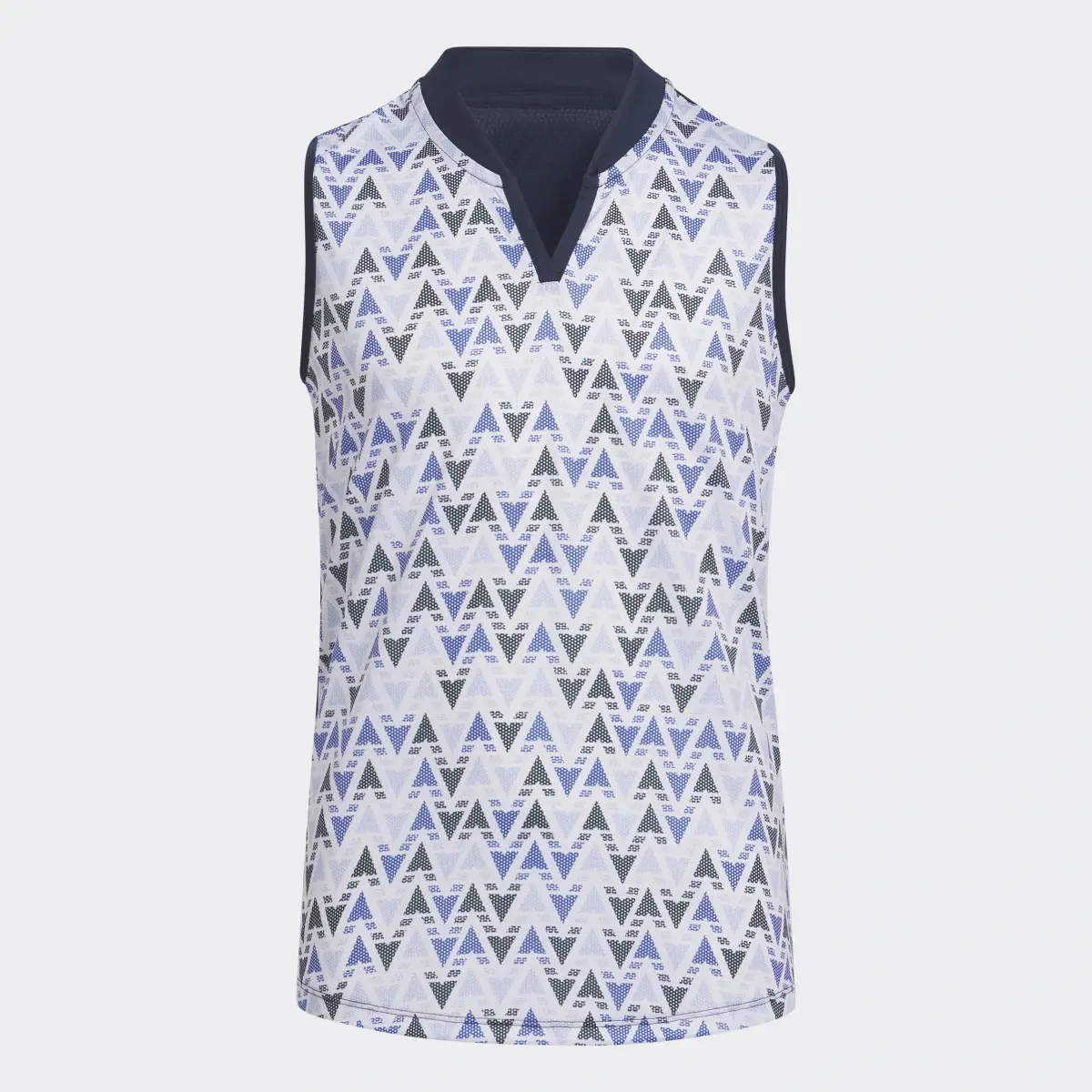 Adidas HEAT.RDY Printed Sleeveless Polo Shirt. 1