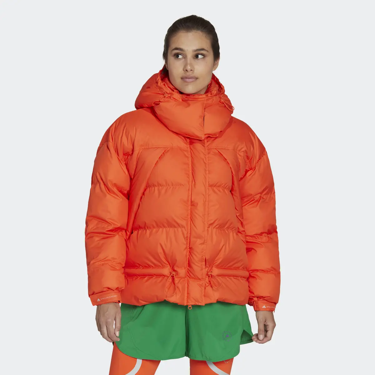 Adidas by Stella McCartney Mid-Length Padded Winter Jacket. 2
