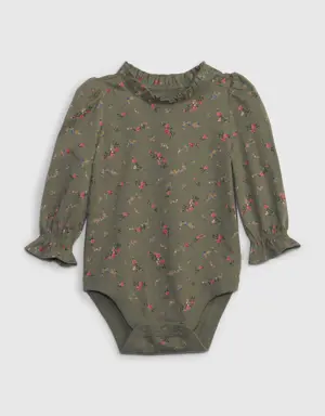 Baby Organic Cotton Mix and Match Bodysuit green