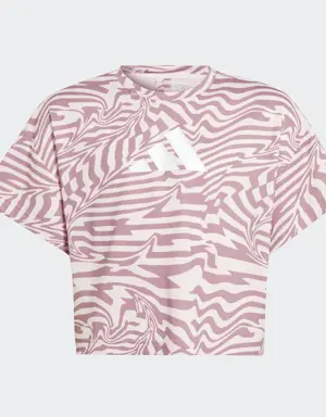 Adidas Camiseta AEROREADY Print (Adolescentes)