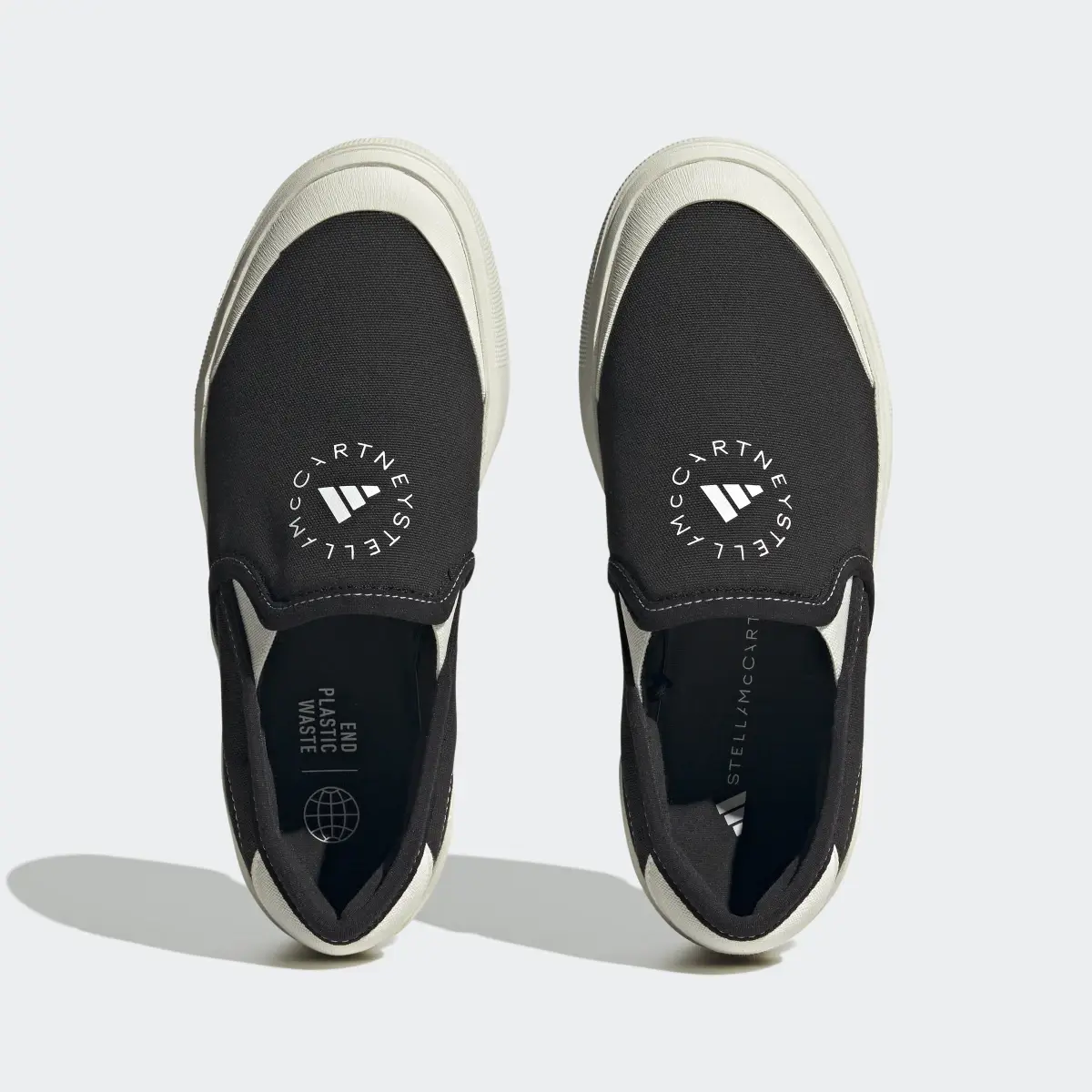 Adidas by Stella McCartney Court Slip-On Shoes. 3