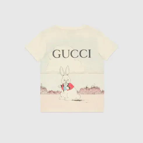 Gucci Children's T-shirt with animal print. 2