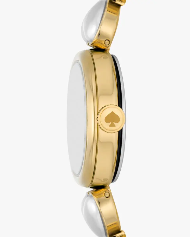 Kate Spade Monroe Heart Pearl Bracelet Watch. 3