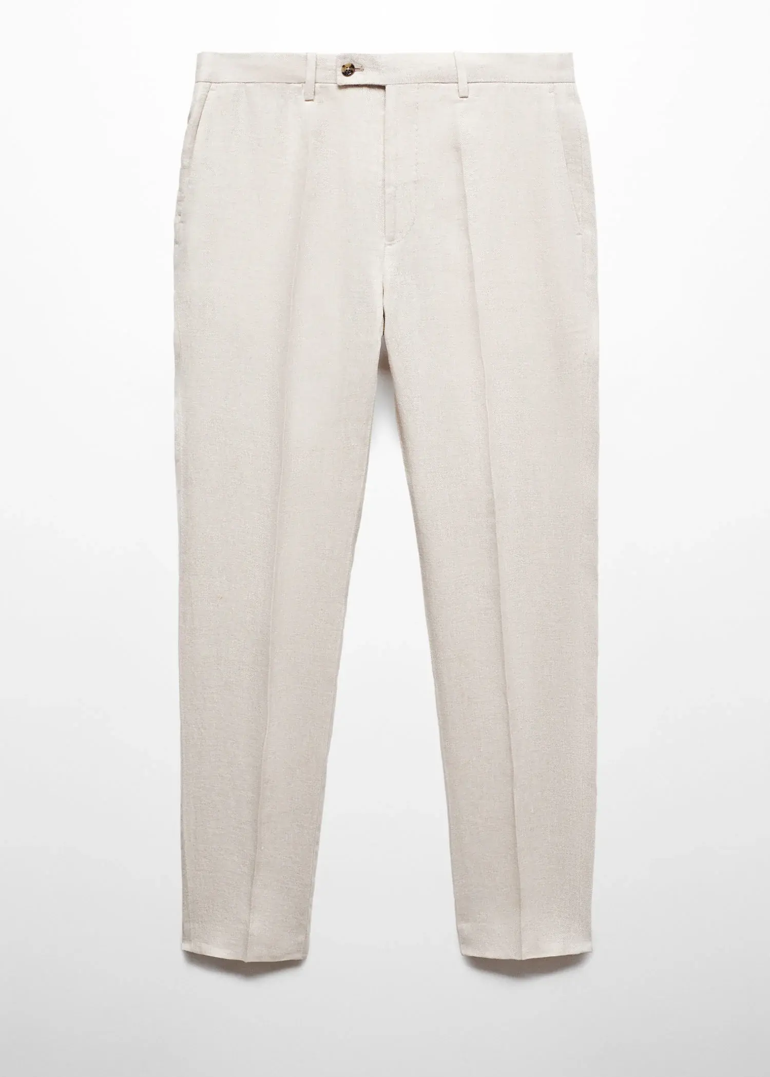 Mango Slim fit suit pants 100% linen. 1