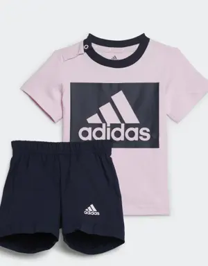 Adidas Essentials Tee and Shorts Set