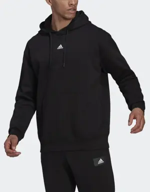 Adidas Essentials FeelVivid Cotton Fleece Drop Shoulder Hoodie