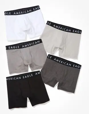 American Eagle 4.5" Classic Boxer Brief 5-Pack. 1