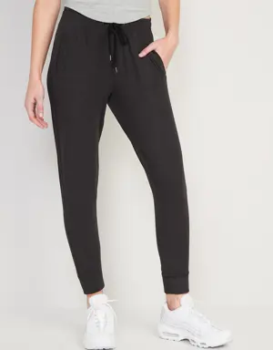 Old Navy Mid-Rise Breathe ON Jogger Pants for Women black