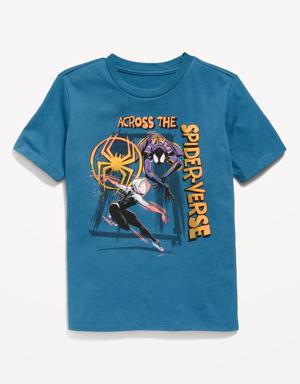 Spider-Man™: Across the Spider-Verse Gender-Neutral T-Shirt for Kids blue