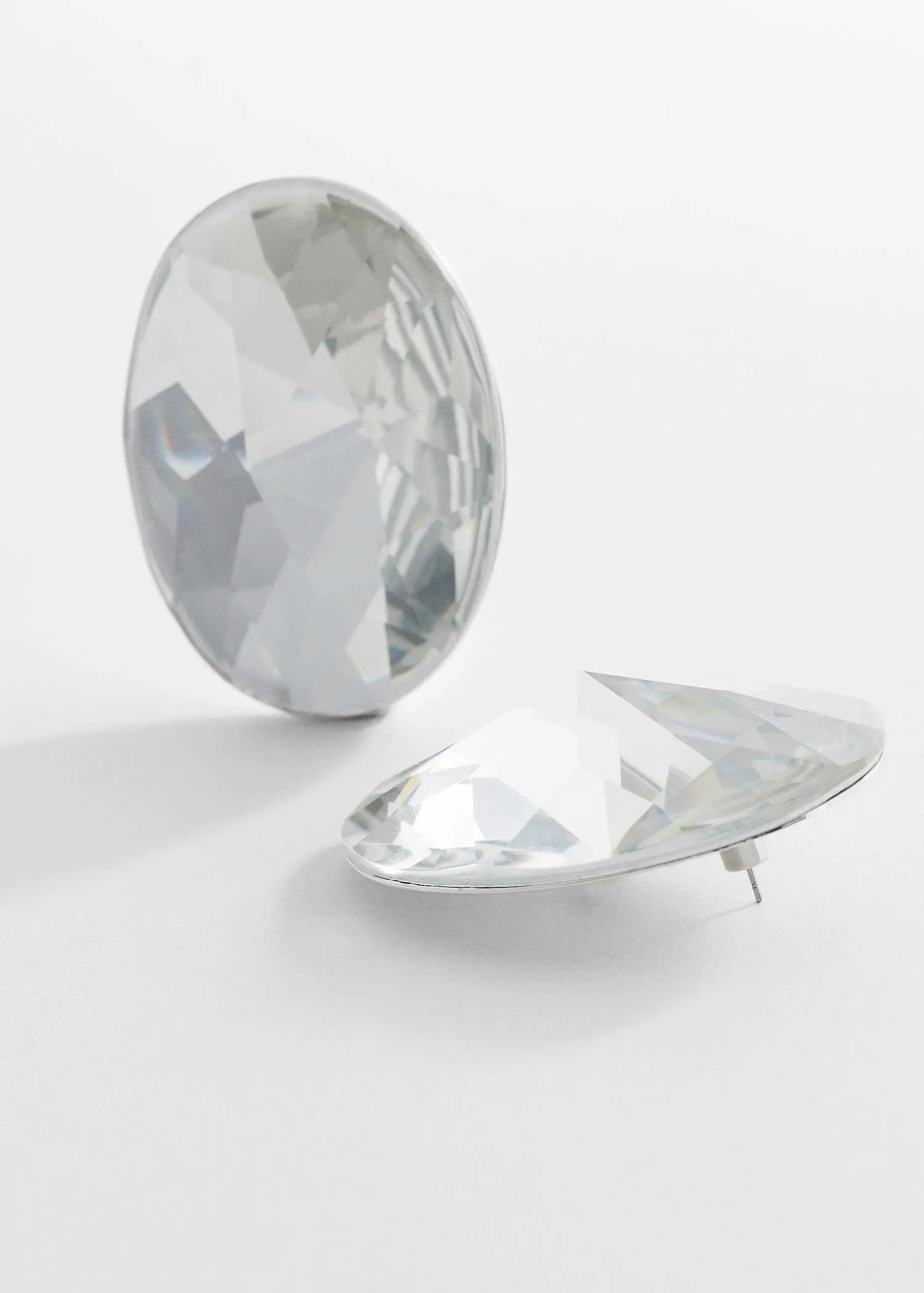 Mango Maxi faceted crystal earrings. 3
