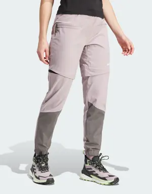 Adidas Terrex Utilitas Hiking Zip-Off Tracksuit Bottoms. 3 Adidas Terrex Utilitas Hiking Zip-Off Tracksuit Bottoms. 3