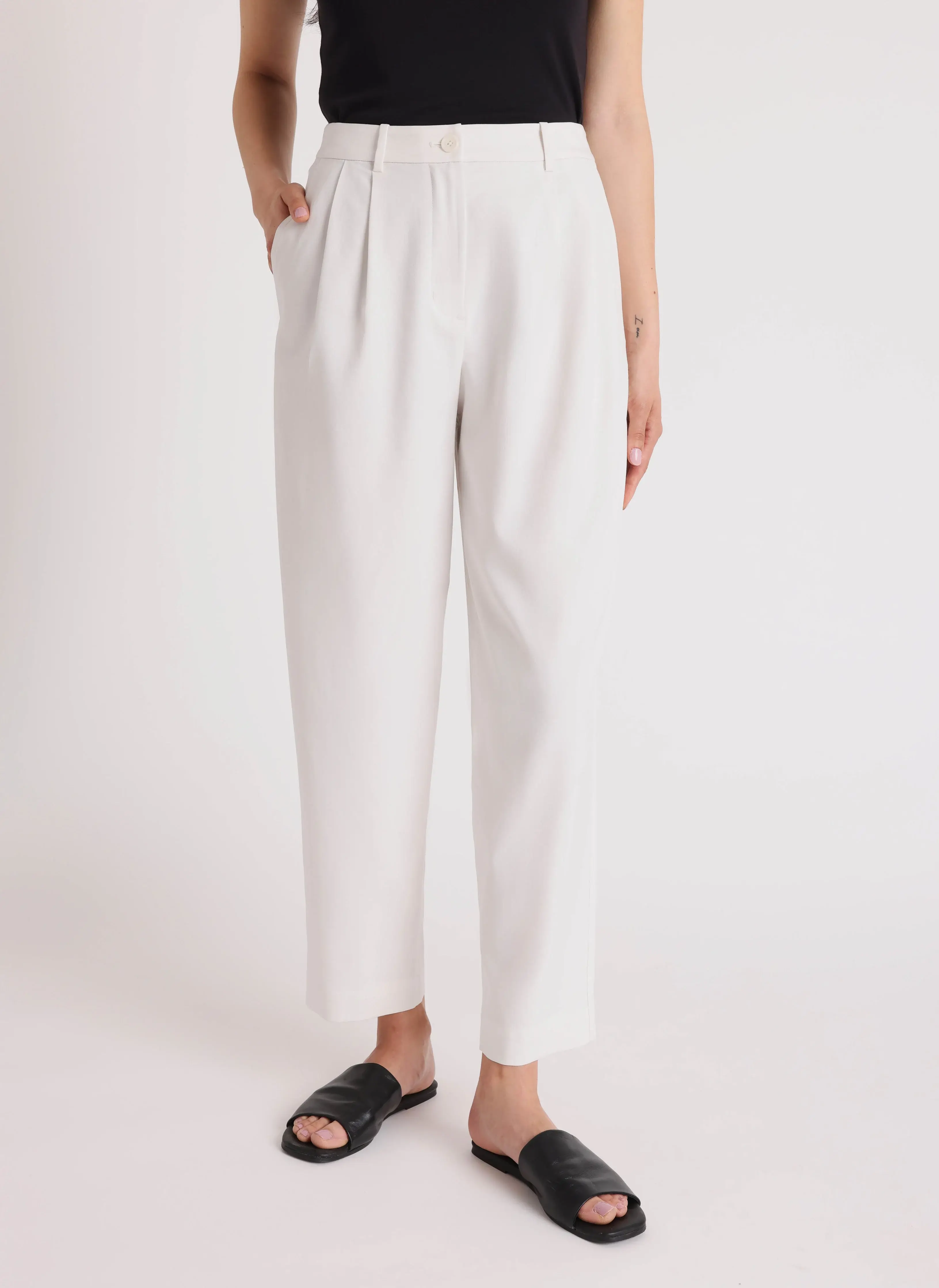 Kit And Ace Sublime Ankle Trousers. 1